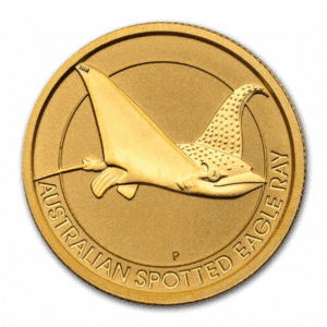 1/4 OZ GOLD AUSTRALIAN SPOTTED EAGLE RAY