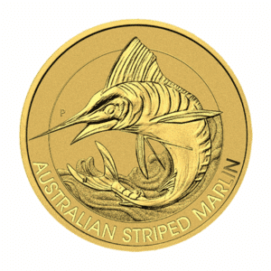 1/4 OZ GOLD AUSTRALIAN STRIPED MARLIN