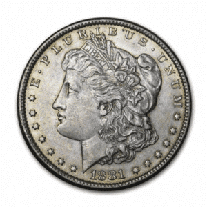 1878-1904 AMERICAN SILVER MORGAN DOLLAR NGC61