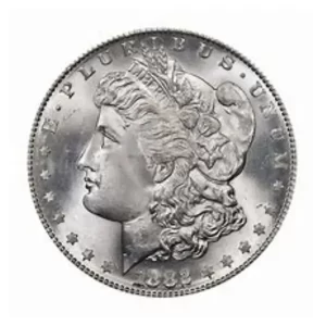 1882 AMERICAN SILVER MORGAN DOLLAR S BU