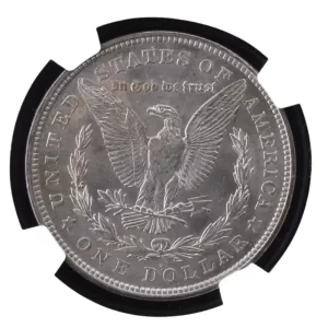 1921 $1 SILVER MORGAN NGC63 D