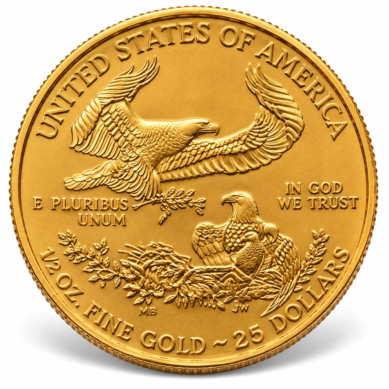 1987 1/2 OZ AMERICAN GOLD EAGLE