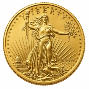 1991 1/10 OZ AMERICAN GOLD EAGLE
