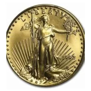1992 1/2 OZ AMERICAN GOLD EAGLE