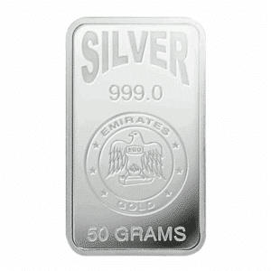 50 GRAM SILVER BAR