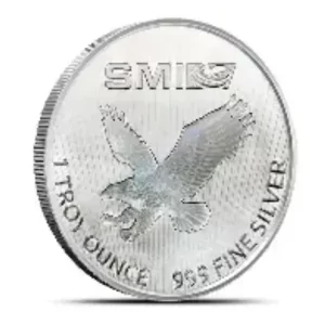 1 OZ SILVER ROUND SUNSHINE MERCURY