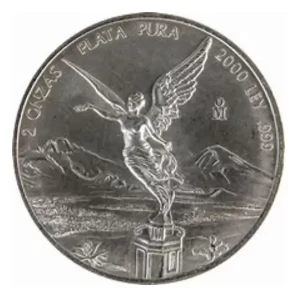 2 OZ MEXICAN SILVER LIBERTAD