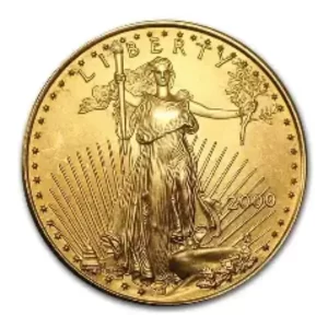 2000 1/2 OZ AMERICAN GOLD EAGLE