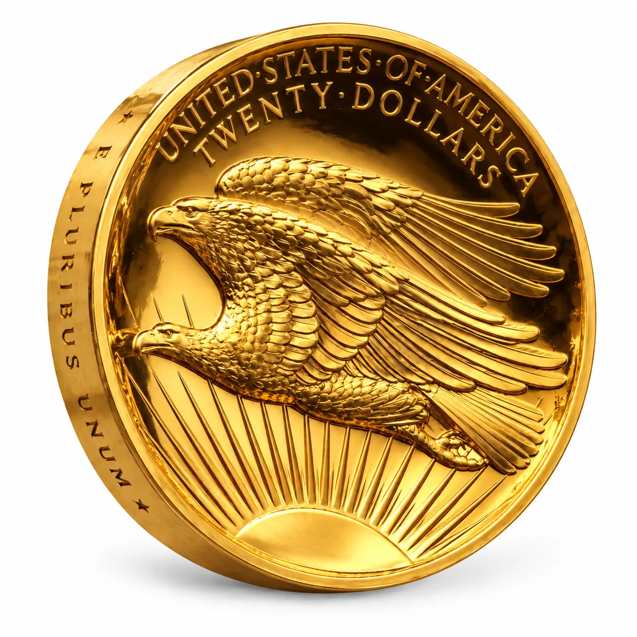 2009 1 OZ AMERICAN GOLD EAGLE ULTRA HIGH RELIEF - Image 2