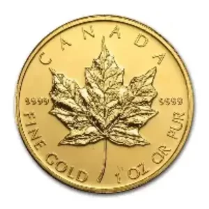 2009 1 OZ CANADIAN GOLD MAPLE LEAF OLYMPIC