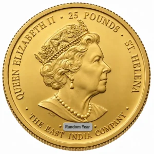 1/4 OZ SAINT HELENA GOLD SPADE GUINEA