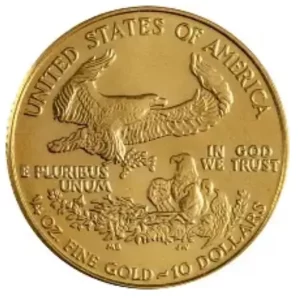 1992 1/4 OZ AMERICAN GOLD EAGLE NGC69
