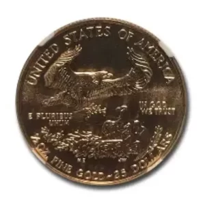 1995 1/2 OZ AMERICAN GOLD EAGLE NGC69