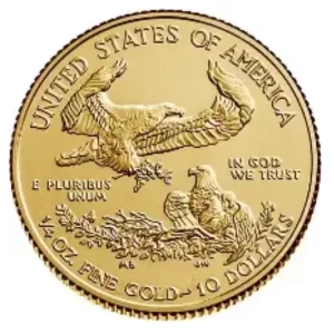 1996 1/4 OZ AMERICAN GOLD EAGLE NGC69