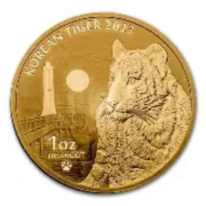 1 OZ GOLD TIGER