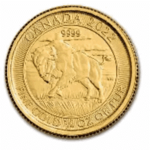 1/4 OZ CANADIAN GOLD BUFFALO