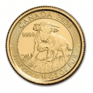 1/4 OZ CANADIAN GOLD BULL