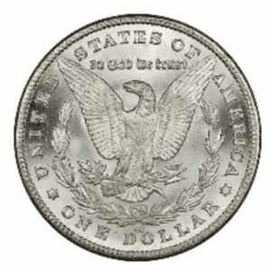 1883 CC $1 U.S. SILVER MORGAN NGC MS67