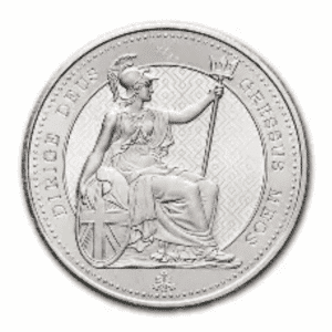 1.25 OZ SILVER ST HELENA VICTORIA SEAL