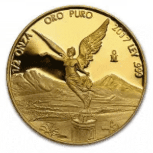 1/2 OZ MEXICAN GOLD LIBERTAD