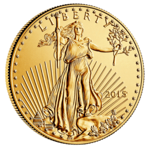 2015 1 OZ AMERICAN GOLD EAGLE W MINT MARK