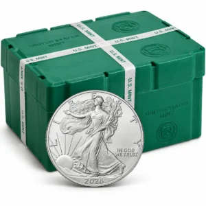 2026 1 OZ AMERICAN SILVER EAGLE MINT SEALED BOX