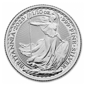 1/10 OZ SILVER BRITANNIA