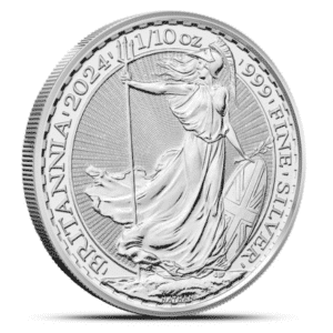 2024 1/10 OZ GREAT BRITAIN SILVER BRITANNIA