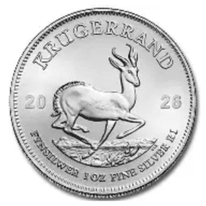 2026 1 OZ SOUTH AFRICAN SILVER KRUGERRAND