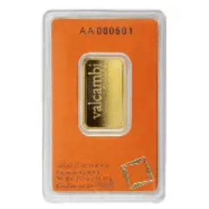 1/2 OZ GOLD BAR VALCAMBI
