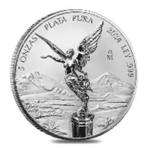 2024 5 OZ MEXICAN SILVER LIBERTAD