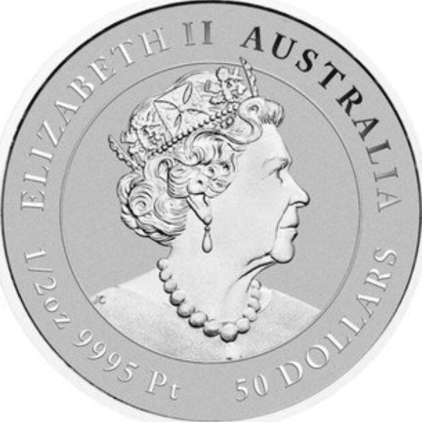 1/2 OZ AUSTRALIAN PLATINUM OSPREY