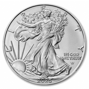 2025 1 OZ AMERICAN SILVER EAGLE NGC MS69