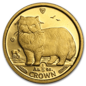 1/5 OZ. GOLD CAT (COMMON DATE)
