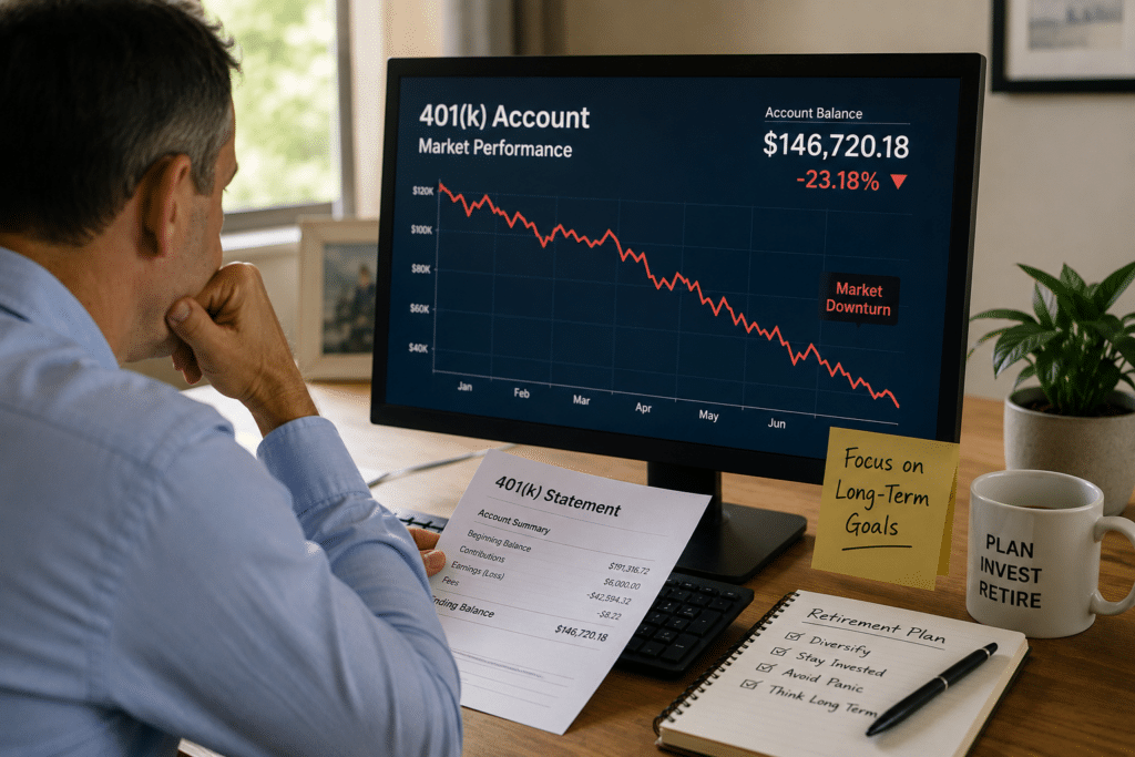 Can I Lose My 401(k) If the Market Crashes?