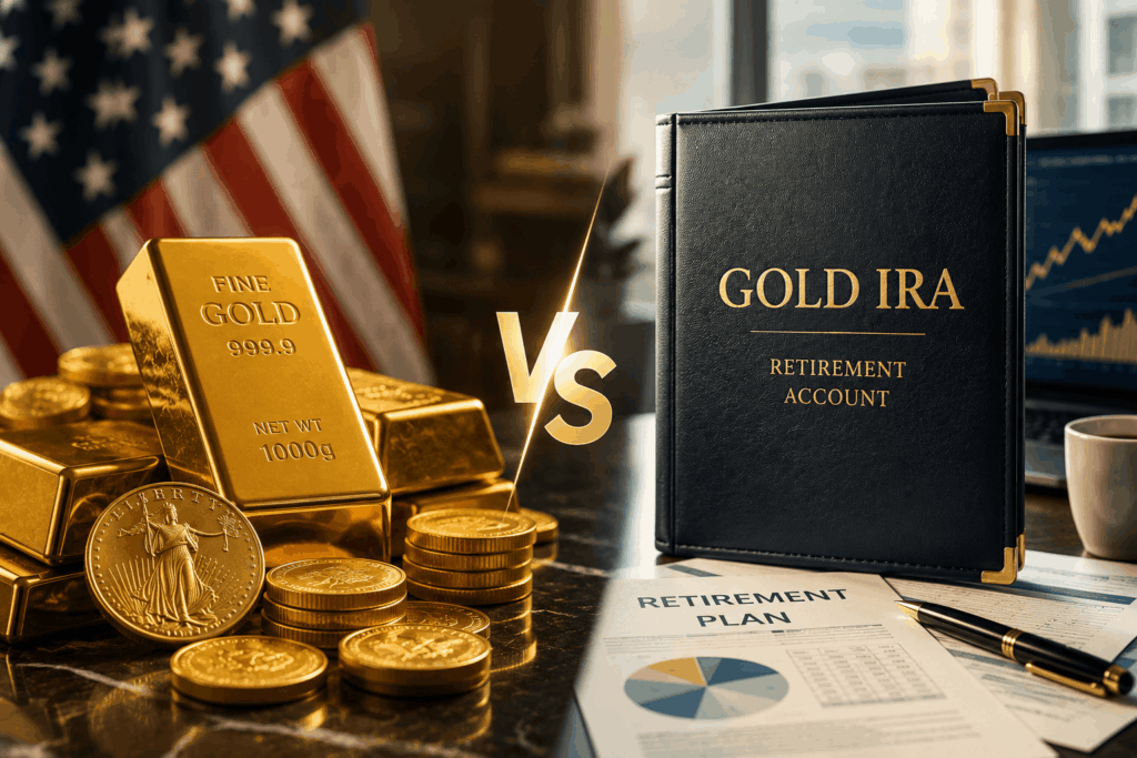 Gold IRA vs Physical Gold: Which Is Better for Long-Term Wealth Protection?